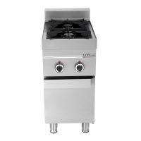 Gasherd Pro - 2 Flammen + Flügeltür kaufen