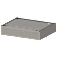  Edelstahl Induktions-Deckenhaube mit Kompensation Kastenform mit LC2 Typ A Zyklonen-/Labyrinthfilter  kaufen