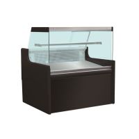  Kühltheke / Verkaufstheke LILA - gerades Frontglas  kaufen