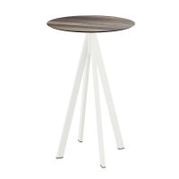  Stehtisch Infinity Wei&szlig; rund &Oslash; 70 cm  kaufen