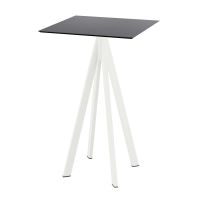  Stehtisch Infinity Wei&szlig; eckig 70 x 70 cm  kaufen