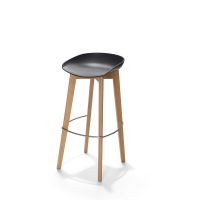 Keeve Trendy Barhocker schwarz niedrig  kaufen
