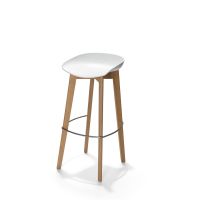 Keeve Trendy Barhocker weiß niedrig kaufen