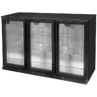 Barcooler Unnicold schwarz mit Fl&uuml;gelt&uuml;ren &ndash; 300 Liter  artikelnr: g77773