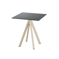 Terrassentisch / Bistrotisch Infinity Sand eckig 70 x 70 cm  artikelnr: g71551