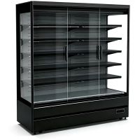 Wandkühlregal LUCA 2.0 – Schwarz – 3 Glastüren – 1939 Liter artikelnr: g78050